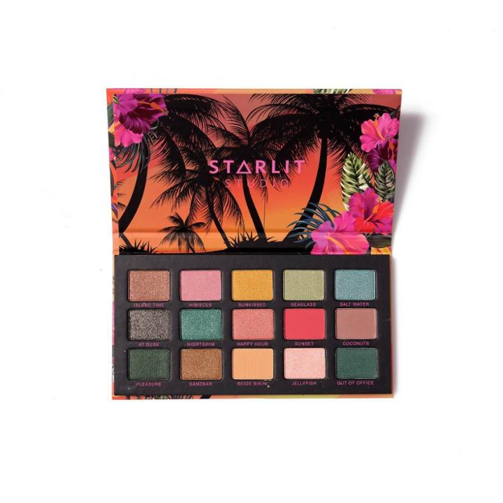 Starlit Studio Pressed Pigment Eyeshadow Palette - Tropical Paradise