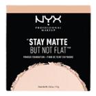 Nyx Professional Makeup Stay Matte But Not Flat Powder Foundation Creamy Natural