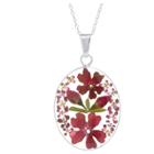 Distributed By Target Fashion Necklace Sterling Red, Women's