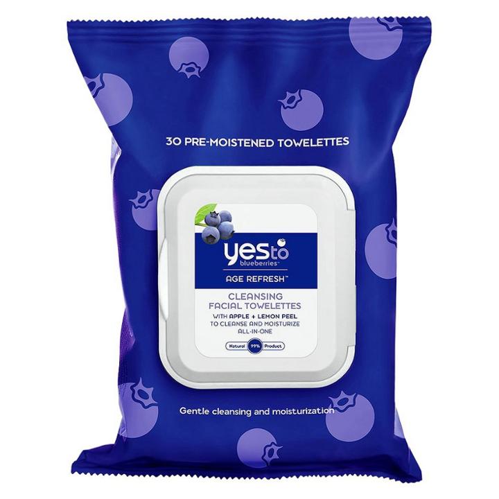 Yes To Blueberries Cleansing Facial Wipes