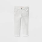 Toddler Girls' High-rise Skinny Jeans - Cat & Jack White