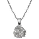 Target Loveknot Pendant In Sterling Silver -