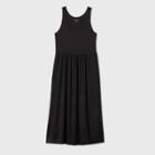 Women's Plus Size Sleeveless A-line Babydoll Dress - Ava & Viv Black X