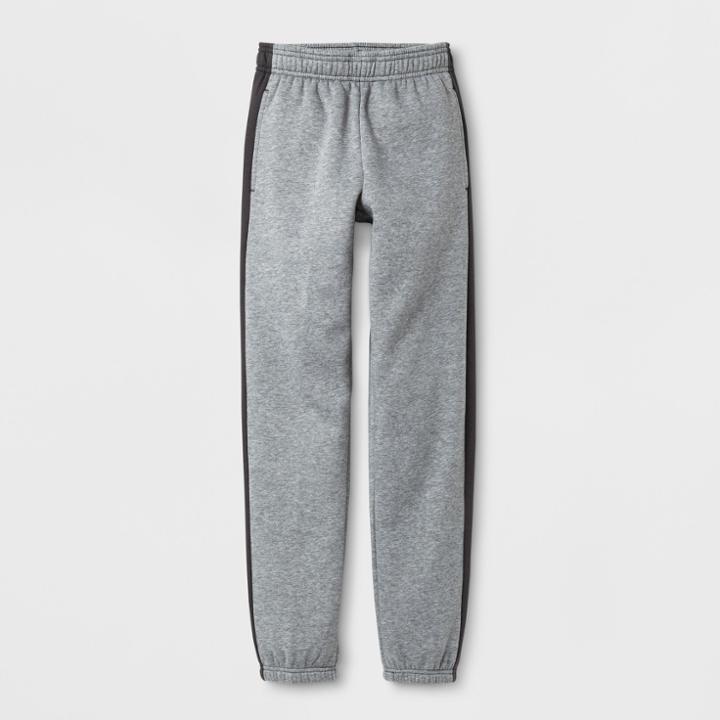 Boys' Husky Cotton Fleece Banded Bottom - C9 Champion Heather Gray