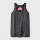 Girls' Lattice Tank Top - C9 Champion Gray Heather Xs, Heather Gray