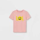 Boys' Short Sleeve Lol Emoji Graphic T-shirt - Cat & Jack Pink