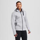 Men's Victory Fleece Full Zip Hoodie - C9 Champion Stone Grey Heather