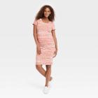 Short Sleeve Essential T-shirt Maternity Dress - Isabel Maternity By Ingrid & Isabel Red