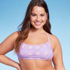 Women's Crochet Bralette Bikini Top - Wild Fable