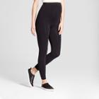 Maternity Seamless Footless Tight Belly Leggings - Isabel Maternity By Ingrid & Isabel Black