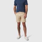 United By Blue Men's 7 Organic Cotton Pull-on Shorts - Beige