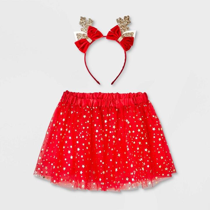 Toddler Headband & Tutu Set - Cat & Jack , One Color