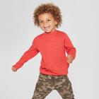 Toddler Boys' Thermal Long Sleeve T-shirt - Cat & Jack Red