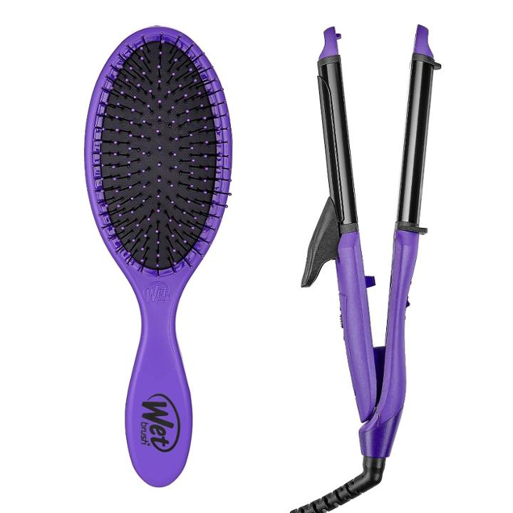 Wet Brush Original Detangler & 2-in-1 Styling Iron