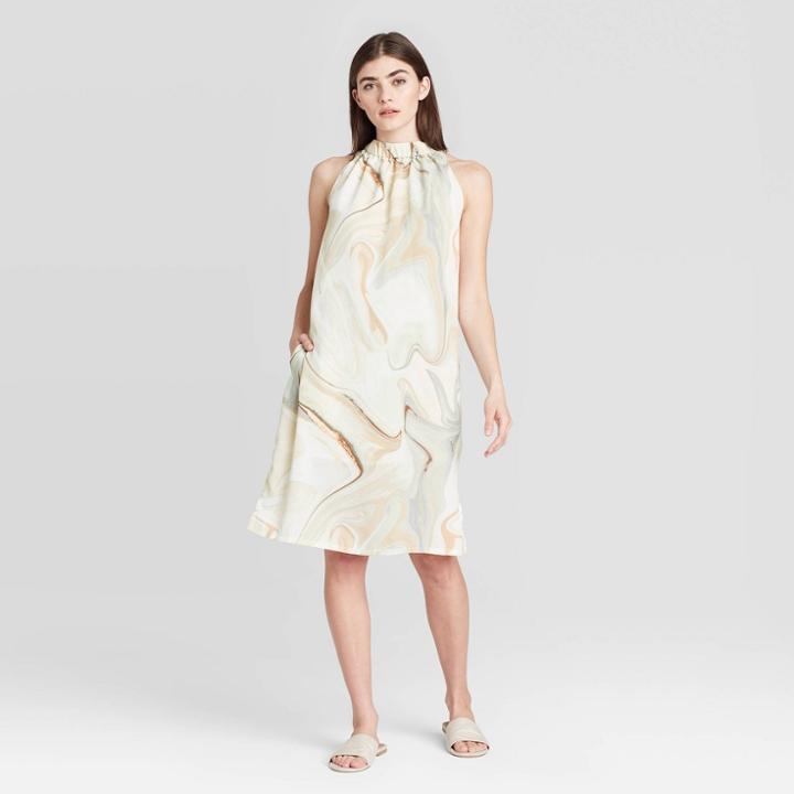 Women's Printed Sleeveless Dress - Prologue White Xs, Women's,
