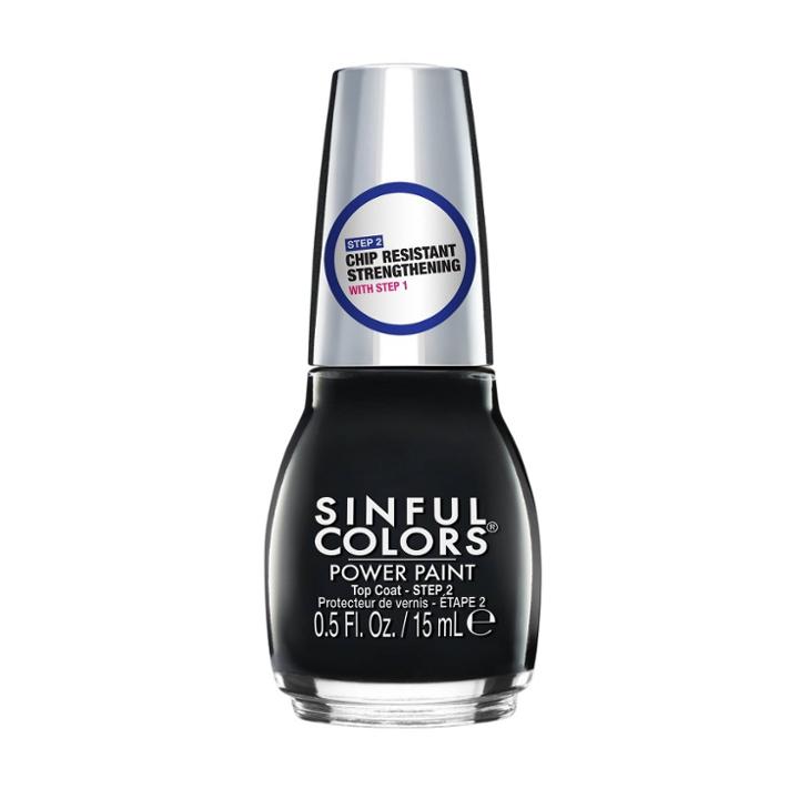 Sinful Colors Power Paint Nail Polish - Strengthening Top Coat