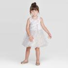 Toddler Girls' Frozen Water Nokk Dress - Ivory 4t, Girl's, Beige
