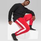Men's Big & Tall Track Pants - Original Use Anthem Red