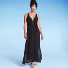 Shade & Shore Women's Plunge Cover Up Maxi Dress - Shade &