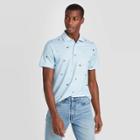Men's Printed Standard Fit Short Sleeve Polo T-shirt - Goodfellow & Co