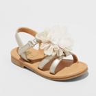 Toddler Girls' Flowers By Nina Meryl Sandals - Gold