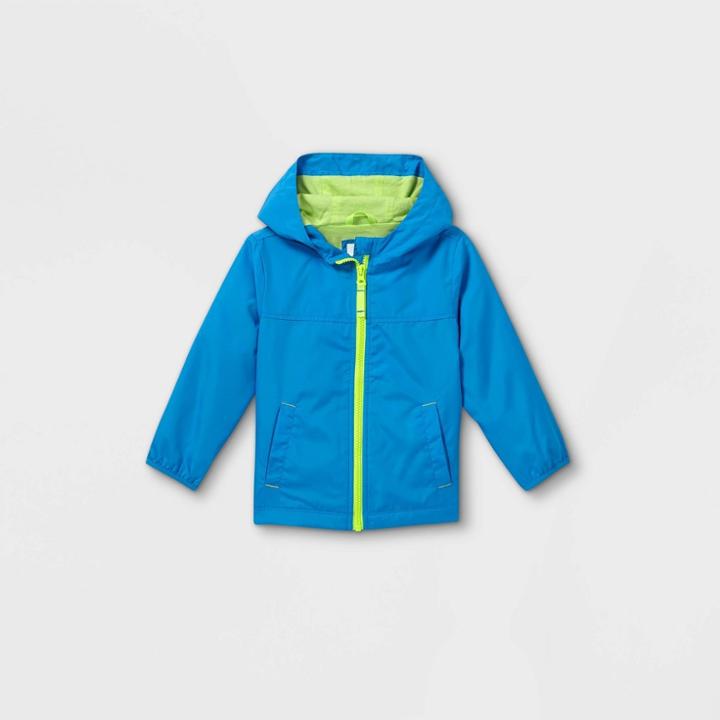 Toddler Boys' Windbreaker Jacket - Cat & Jack Blue