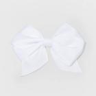 Girls' Solid Bow Hair Clip - Cat & Jack White