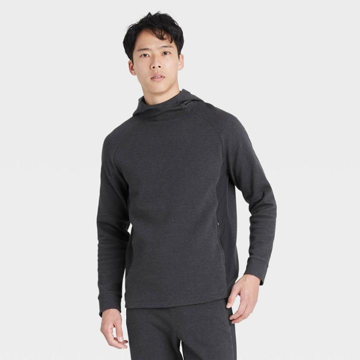 All In Motion Men's Gym Fleece Hooded Sweatshirt - All In