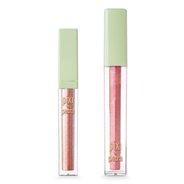 Pixi By Petra Liquid Fairy Lights & Lip Icing Kit Rose Lustre - 0.3oz,