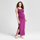 Maternity Tank Maxi Dress - Isabel Maternity By Ingrid & Isabel Forever Berry Heather