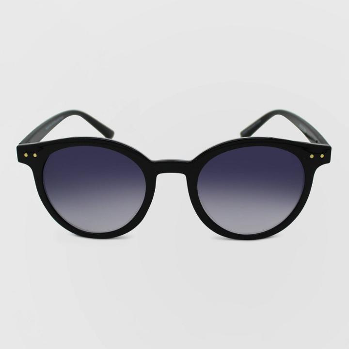 Women's Round Sunglasses - Wild Fable Black