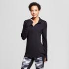 Women's Run 1/2 Zip Pullover - C9 Champion Black