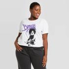 Merch Traffic Women's Plus Size Notorious Biggie Short Sleeve Graphic T-shirt - White