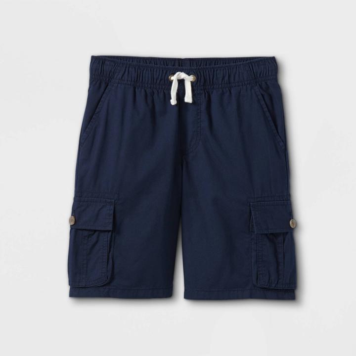 Boys' Pull-on Cargo Shorts - Cat & Jack Navy