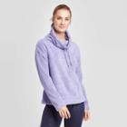Women's Cozy Holiday Fleece Pullover - C9 Champion Blue Orchid