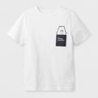 Kids' Short Sleeve 'beary Awesome' Graphic T-shirt - Cat & Jack Almond Cream M, Kids Unisex, Beige