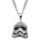 Men's Star Wars Stormtrooper Laser Etched Stainless Steel Dog Tag Pendant With Chain (22),