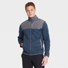 Men's Fleece Full Zip Sweatshirt - All In Motion Blue