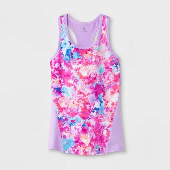 Girls' Fitted Tank Top - C9 Champion Floral Print Xl,