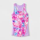 Girls' Fitted Tank Top - C9 Champion Floral Print Xl,
