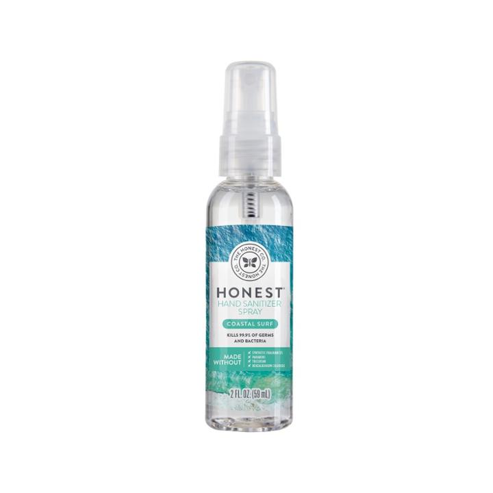 Honest Company Hand Sanitizer Spray Coastal