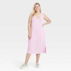 Women's Plus Size Sleeveless Knit Dress - A New Day