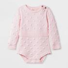 Baby Girls' Bobble Romper - Cat & Jack Light Pink