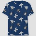 Men's Lilo & Stitch Short Sleeve Graphic T-shirt - Navy