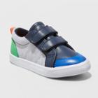 Toddler Boys' Theodore Double Strap Sneakers - Cat & Jack Navy