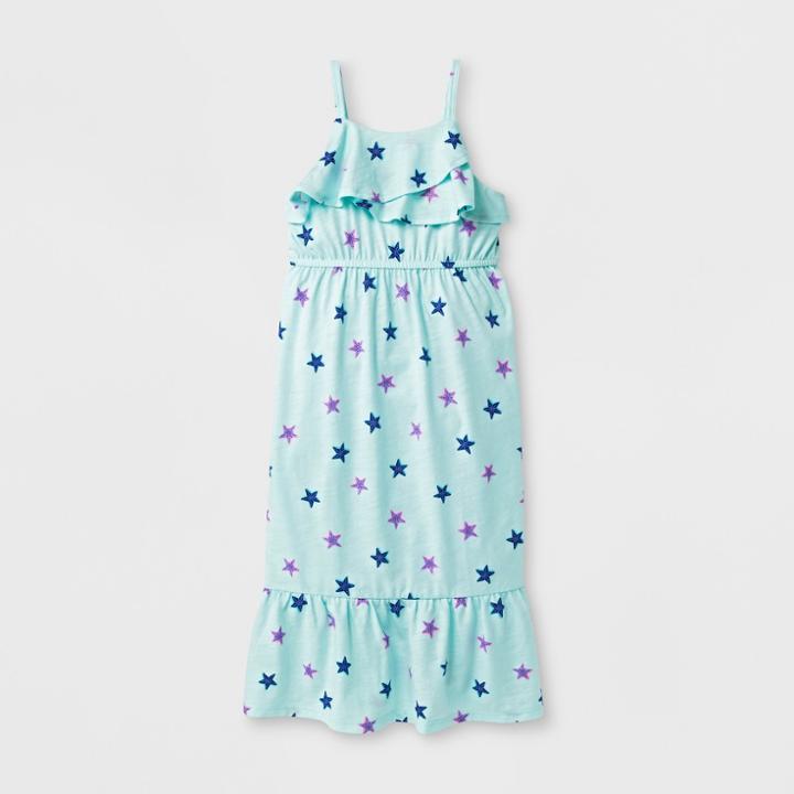 Toddler Girls' Maxi Dress - Cat & Jack Bleached Aqua