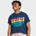 No Brand Pride Adult Igualdad Short Sleeve T-shirt - Blue
