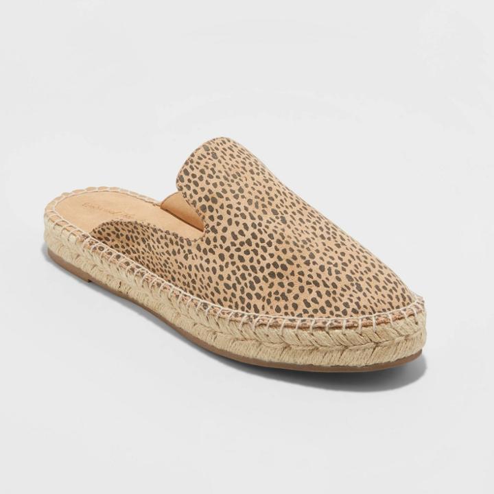 Women's Clara Espadrille Mules - Universal Thread Brown