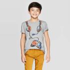 Petiteboys' Short Sleeve Graphic T-shirt - Cat & Jack Gray M, Boy's,