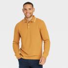 Men's Rugby Polo Shirt - Goodfellow & Co Gold